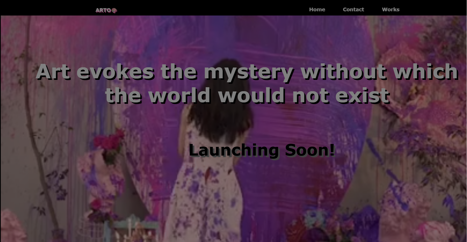 landing page