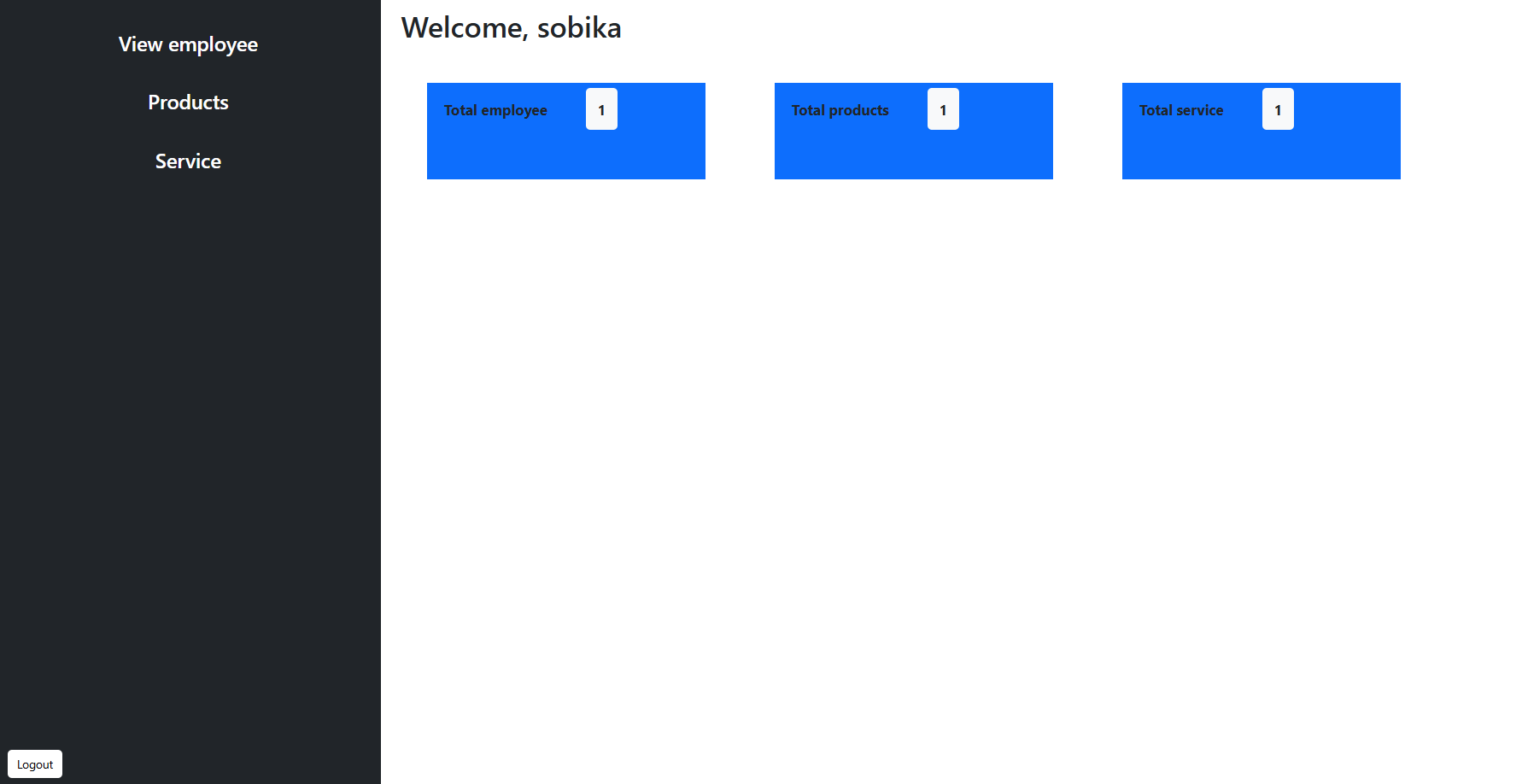 Salon management system